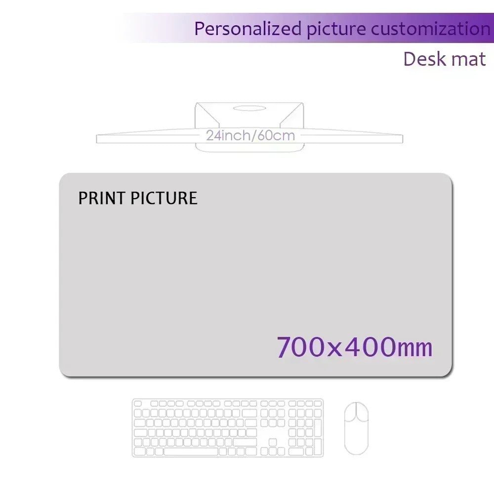 Printmat™ | Premium Mouse Pad with Stitched Edges - Gadgetgholam