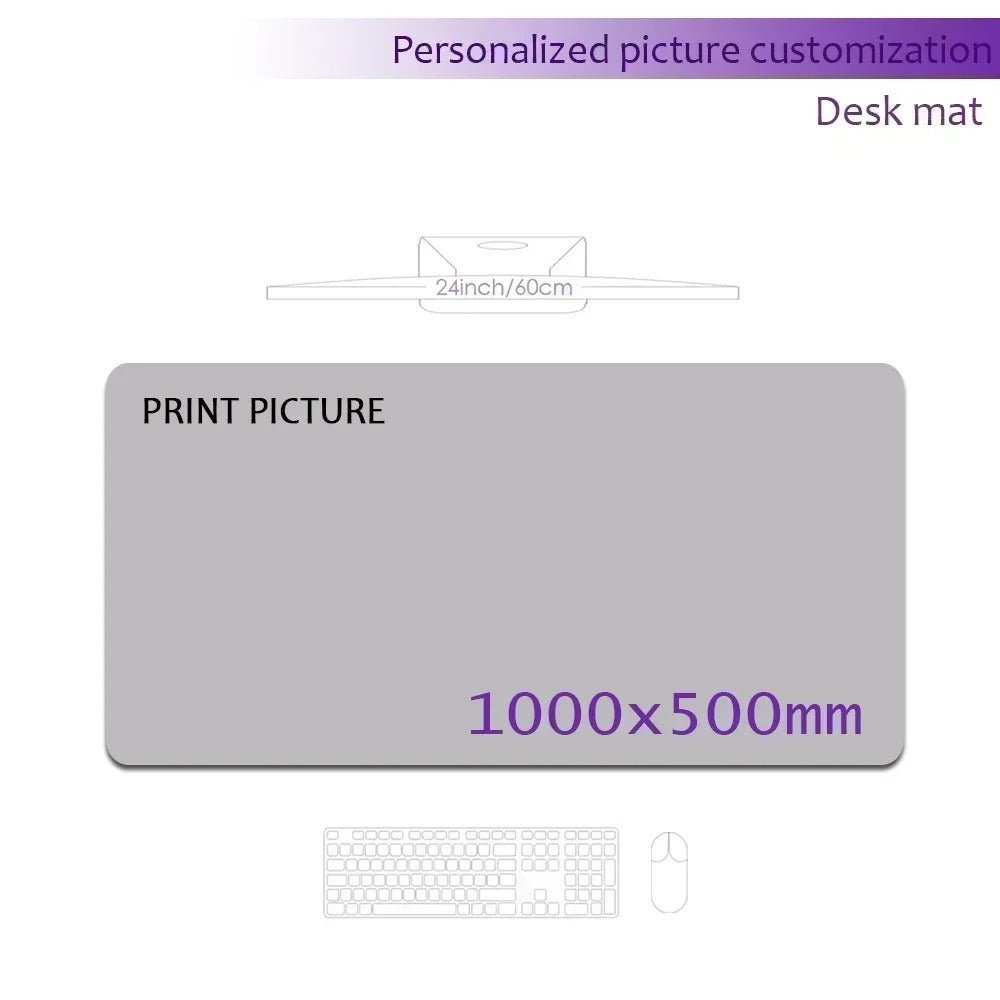 Printmat™ | Premium Mouse Pad with Stitched Edges - Gadgetgholam